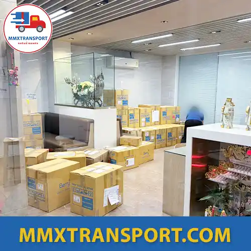 บริการขนย้ายสำนักงานพร้อมทีมงานและรถบรรทุก